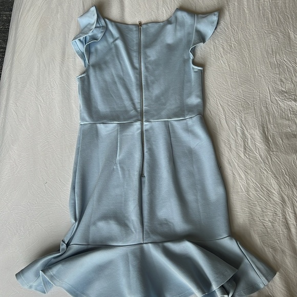Miss Behave Girls Fiona Dress Blue - Picture 4 of 4